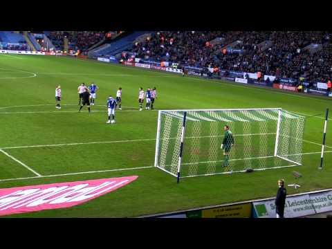 Paul Gallaghers penalty Leicester City vs. Doncaster (11.12.2010) (HD)