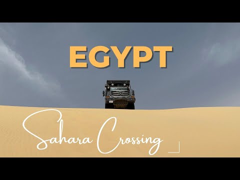 SAHARA Crossing Western Desert | White Desert, EGYPT