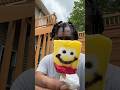 SpongeBob Popsicle Review #spongebobsquarepants #icecream #popsicle #foodshorts  #spongebobpopsicle