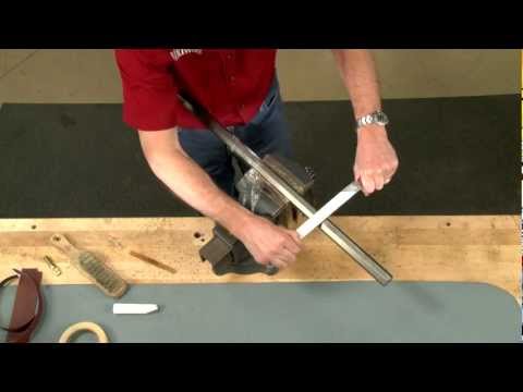 How to Draw File an Octagon Barrel Presented by Larry Potterfield | MidwayUSA Gunsmithing