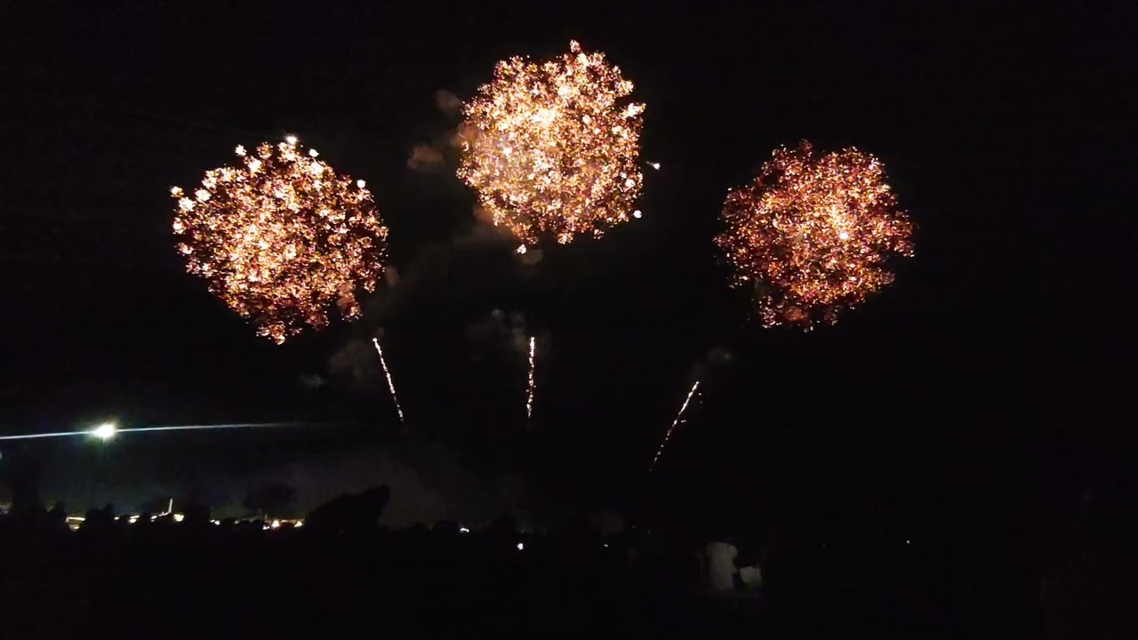 Spettacolo pirotecnico a cura della ditta 