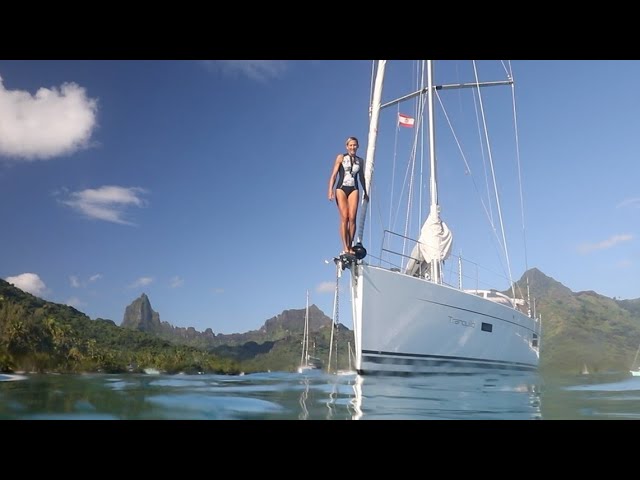 MAGICAL MOOREA (and its superfriendly Sting Rays) | Tranquilo Sailing Around the World | Ep. 95