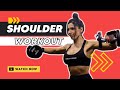 Toned &amp; Sculpted Shoulders | Shoulder Workouts for Women with Maria Moda