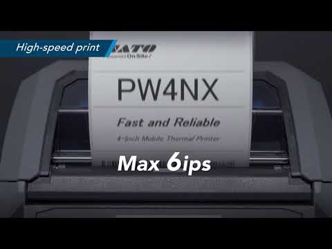 PW4NX: The Next Innovation in Mobile Printing from SATO - video from SATO