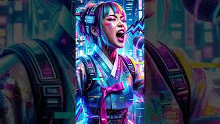 The Cyber-Pansori Anthem - Viral Glitch Pop Fusion #Shorts