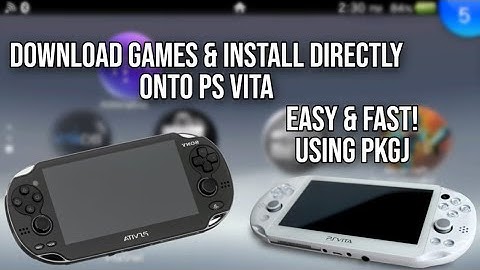 [How To] Install Games with PKGj on PS Vita | No PC Required