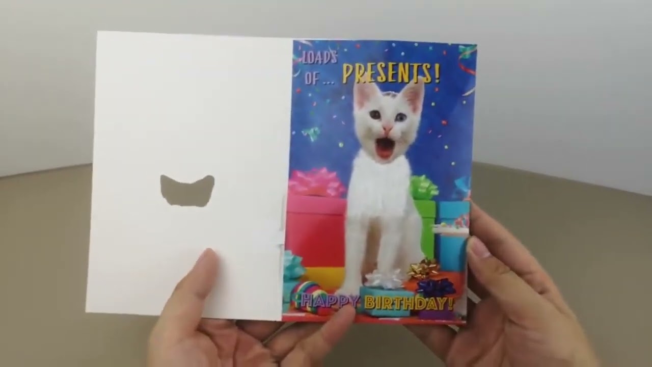 Personliga ljudkort med touchfunktion