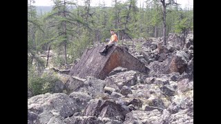 Древний город на Анабарском плато?