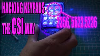 Hacking keypads the CSI way!!! And some Python 🐍