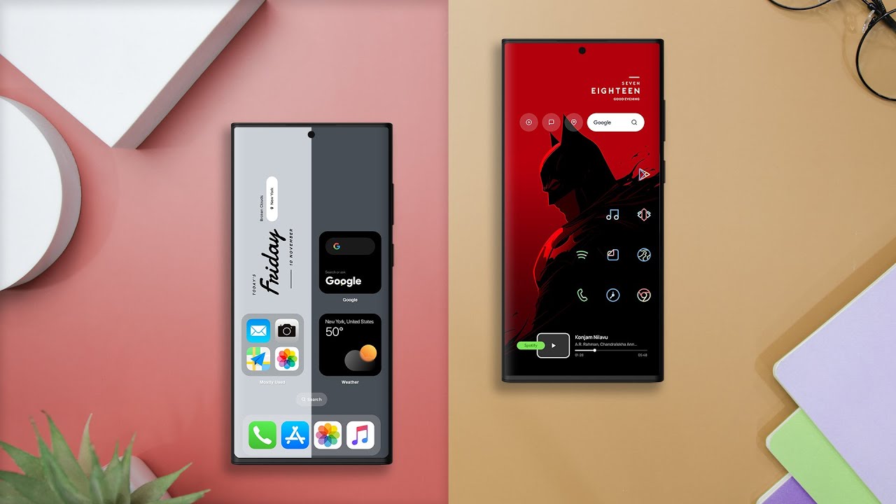 3 INSANE Best Nova Launcher Setups 2024 | Best Android Themes For 2024 ...