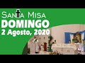 Santa Misa Dominical 🔴 2 de Agosto, 2020, Misa de Hoy Domingo