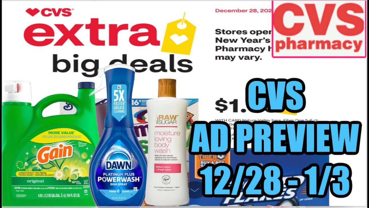 Предварительный просмотр рекламы CVS (28.12 - 03.01)