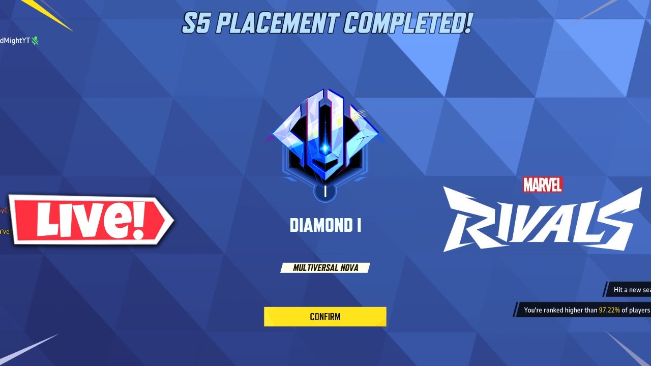 Marvel Rivals Season 5 (Gambit, Placement Matches, Times Square, and ...