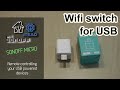 Sonoff micro - wifi switch for the USB