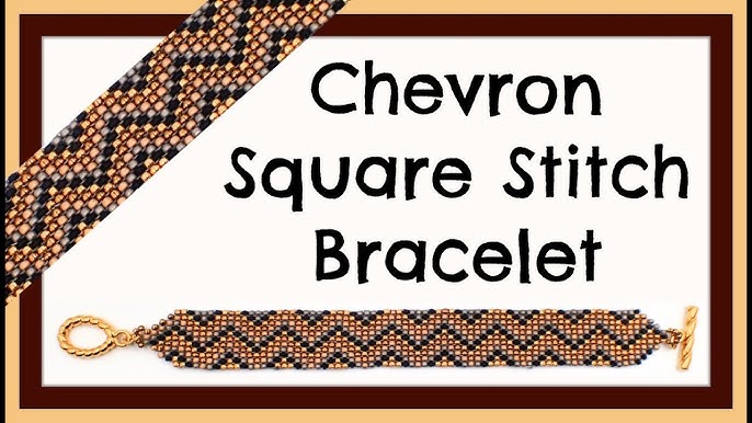 chevron-square-stitch-bracelet-jewelry-making-youtube for Free Printable Peyote Stitch Patterns Chevron Square Stitch Bracelet - Jewelry Making - YouTube for Free Printable Peyote Stitch Patterns