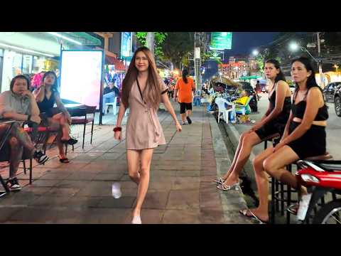 Exploring Pattaya Thailand in 4K: Nakluea Soi 18 and Main Ro