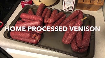 Home Processing Your Deer