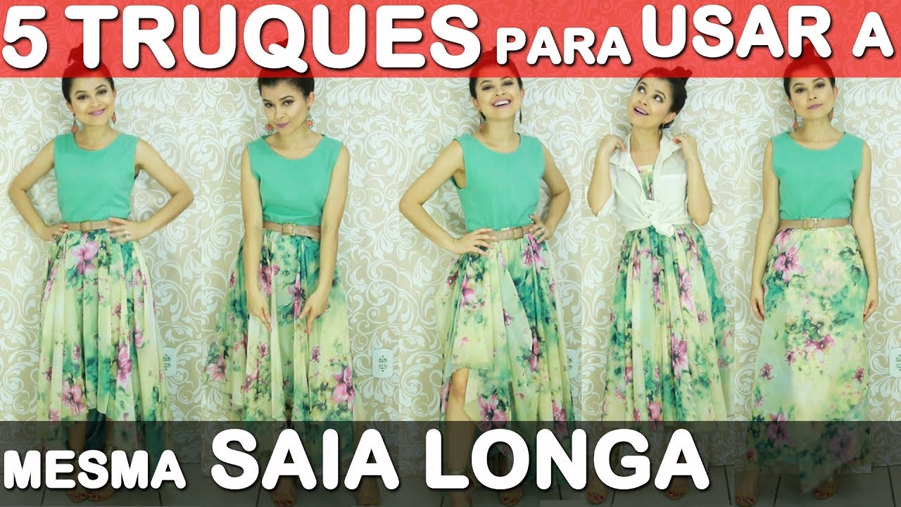 vestidos longos e saias longas