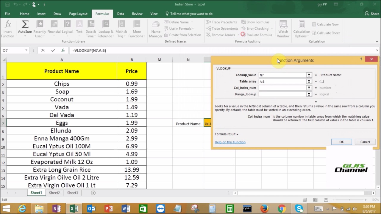 Excel Vlookup Multiple Sheets Tutorial