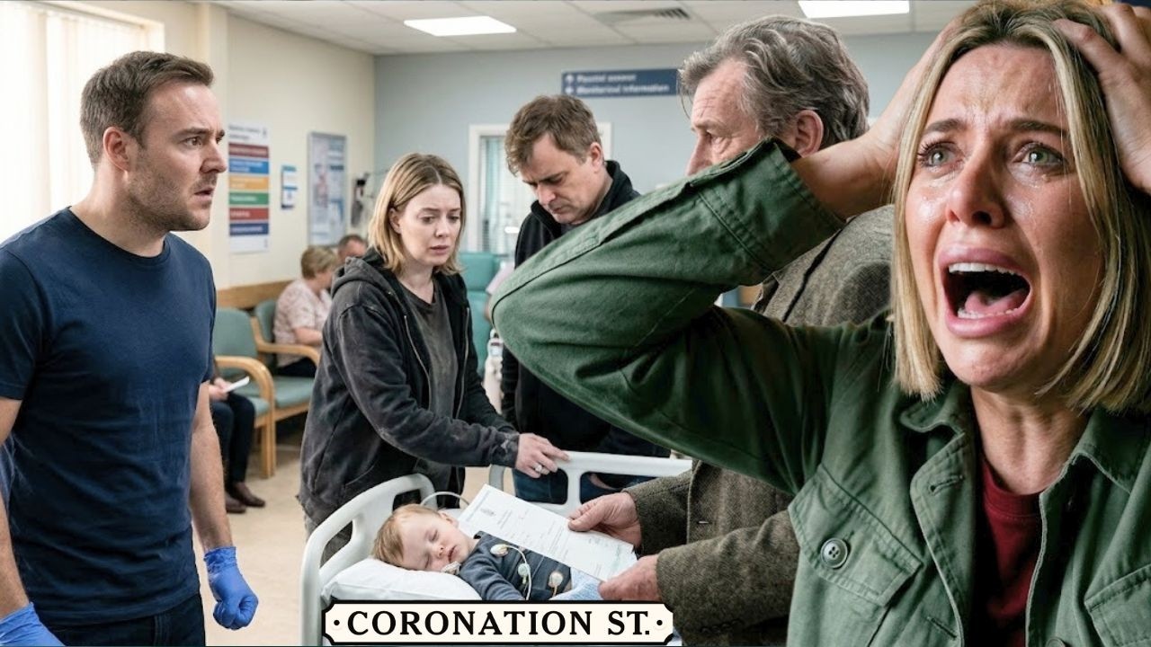 “CORRIE'S BIGGEST SHOCK?” — Alfie's Medical Emergency, Steve's Surprising Response & Tyrone's Secret Father Makes an Appearance! 🔥😱