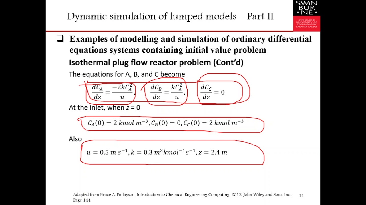 Process Modelling and Optimisation Week 6 lecture part 2 - YouTube