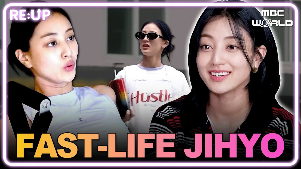 [Sub] Jihyo’s Fast-Life Routine: Pilates, Skincare & Speed Cleaning! #ILIVEALONE #TWICE