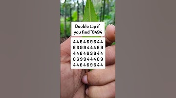 Double tap if you find -6494 #search #puzzle #shorts