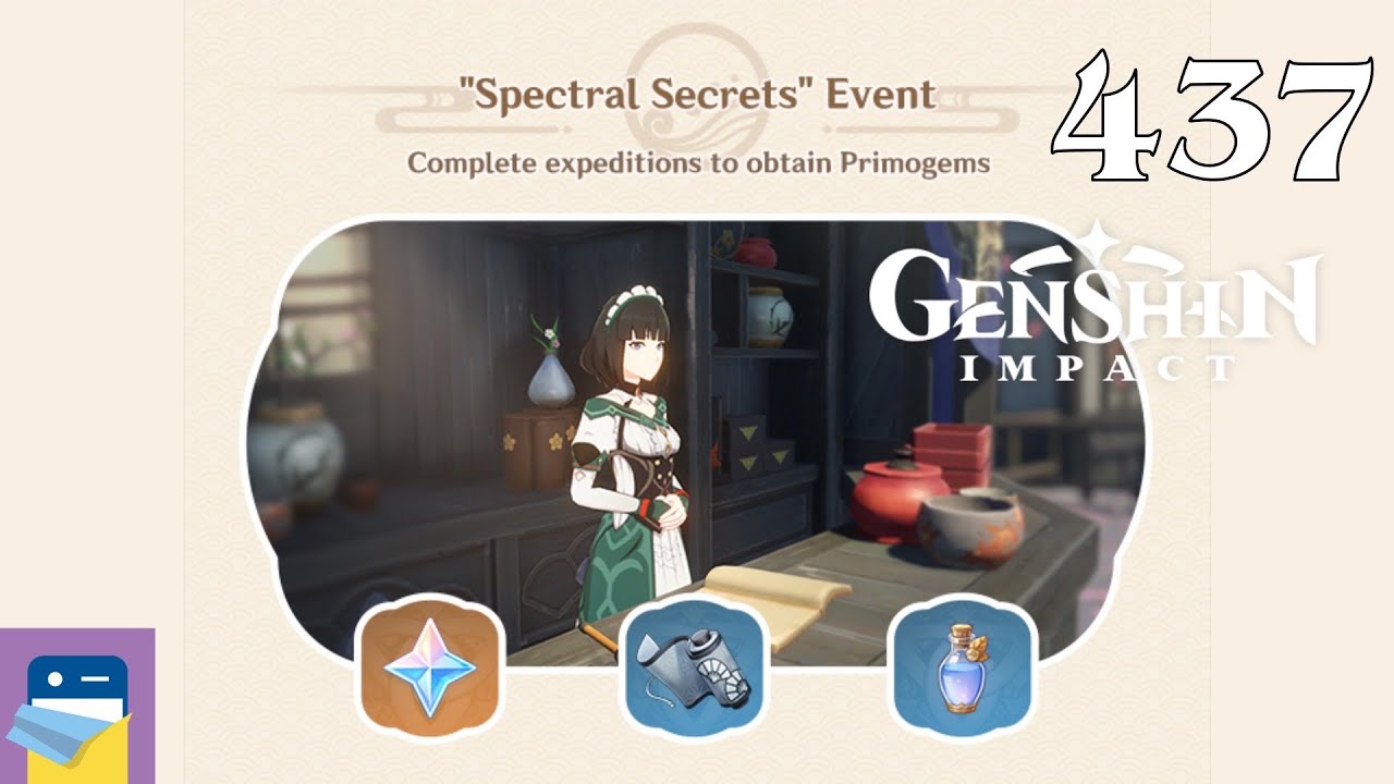 Genshin Impact - Spectral Secrets - Inazuma - Update 2.1 - Part 437 Walkthrough