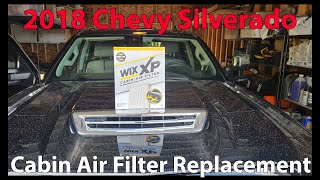 2018 Chevrolet Silverado 3500HD Cabin Air Filter Replacement by Huber's Ranch 7,324 views 1 year ago 8 minutes, 39 seconds