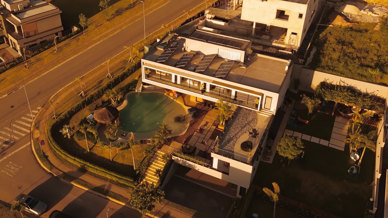 Aproveitei o Golden Hour e transformei essa mansão em CINEMA PURO!