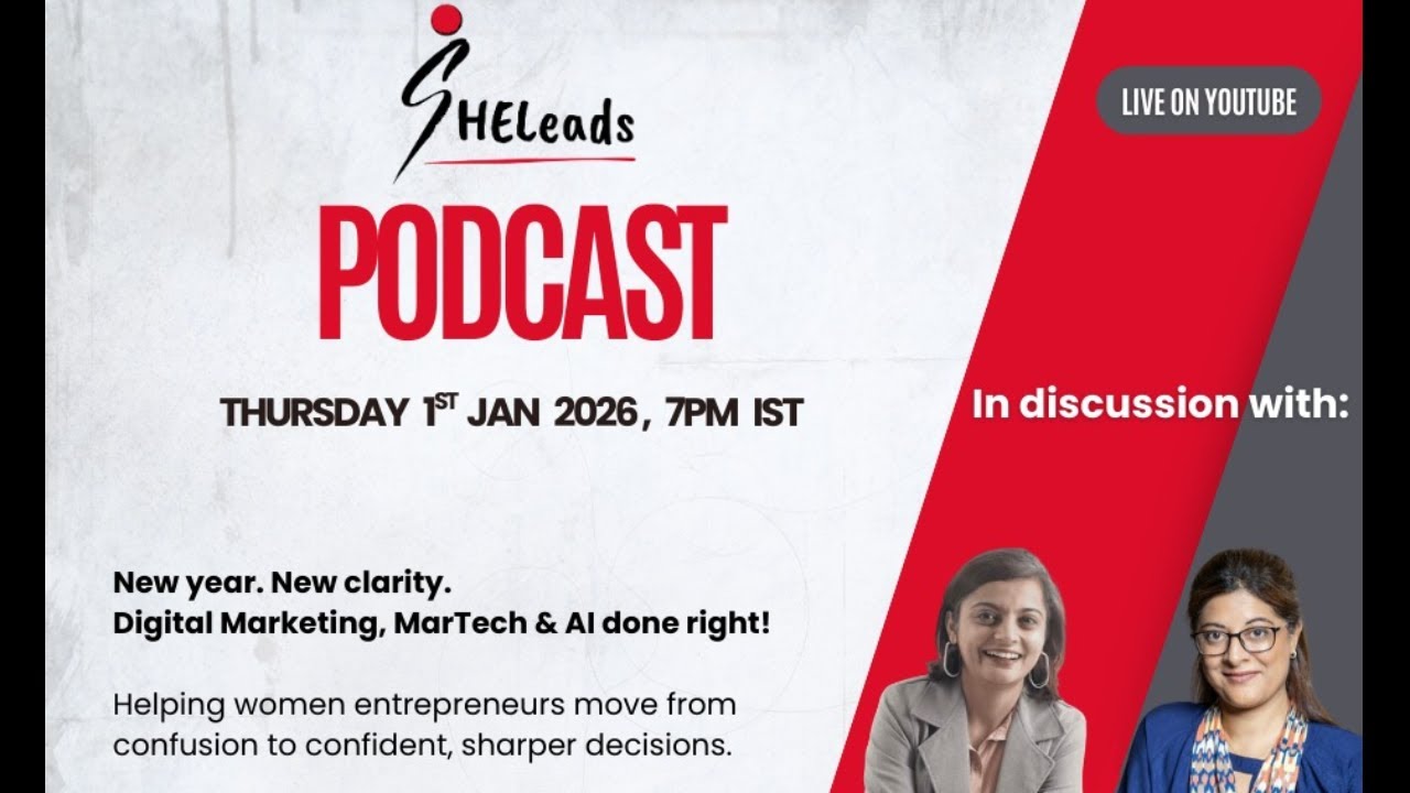 SHELeadsIndia Podcast | Scaling with Intention: Learning, Tech & Execution