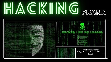 Two Hacking Pranks Using Windows Command Prompt (cmd) Ι FEATURED