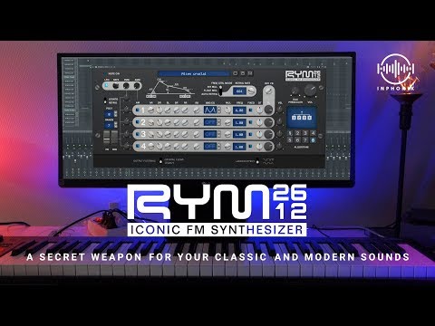 RYM2612 Iconic FM Synthesizer VST/AU/AAX by Inphonik