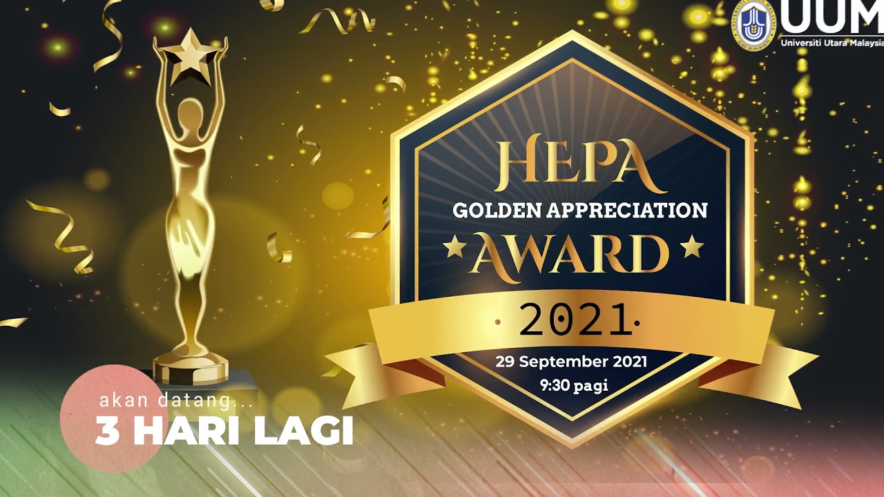 3 Hari Lagi Hepa Golden Appreciation Award 2021 Youtube