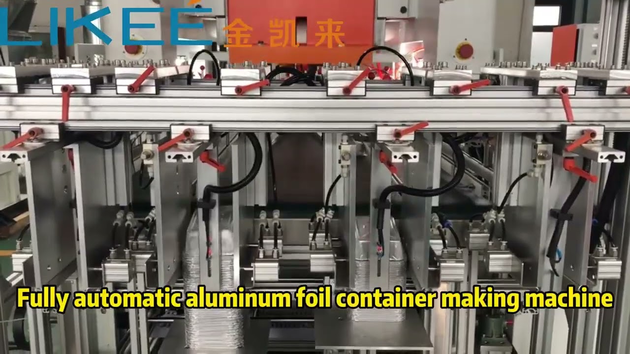 The hottest and cost -effective aluminum foil container making machine model LK-80T