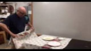 Pull a Tablecloth Brown University Physics Demonstration