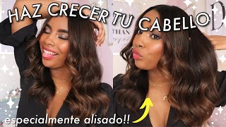 10 TIPS PARA HACER CRECER EL CABELLO ALISADO! *realistas y efectivos* @DanielaGuagua