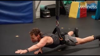 Luke Hines gets fit with Bungee Fitness