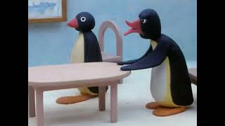 Pingu’s parents got so mad that they made Pingu get out