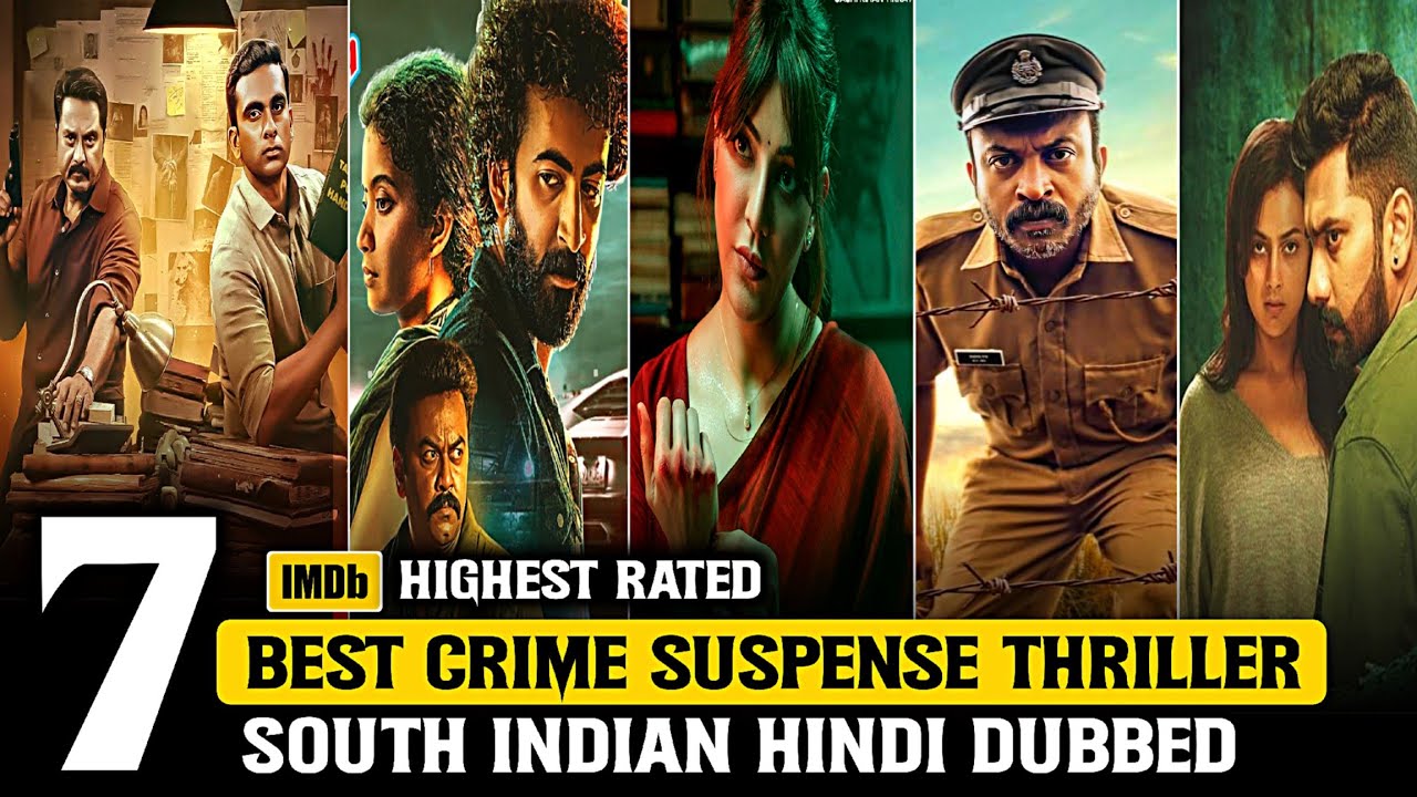 Top 7 Best South Indian Suspense Thriller Movies In Hindi Dubbed 2025 ...