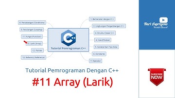 Learn C++ #11 Arrays in C++ | C++ Tutorial in Indonesian