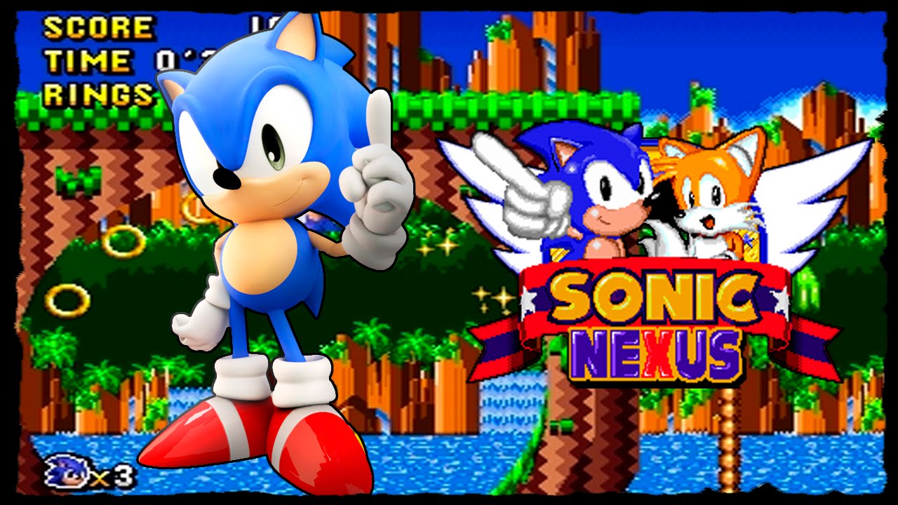 Extra Slot Mighty in Sonic 3 A.I.R (v5.15 Update) ✪ Full Game Playthrough  (1080p/60fps) 