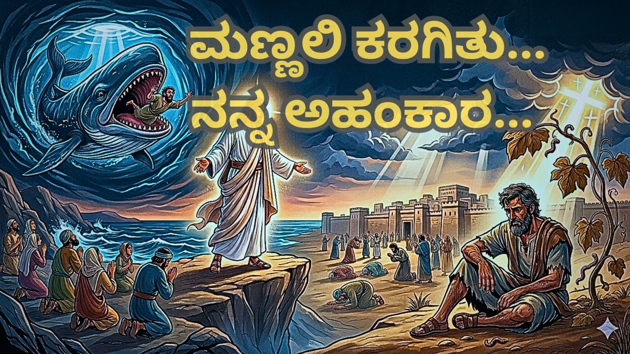 ದೇವರ ಮಹಾ ಪ್ರೀತಿ ಮತ್ತು ಯೋನನ ಅಹಂಕಾರ |  ಕನ್ನಡ Jesus songs@MR103MR 