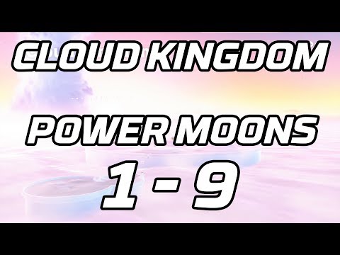 Video: Super Mario Odyssey - Nimbus Arena Bosskamp, Cloud Kingdom Power Moon-placeringer