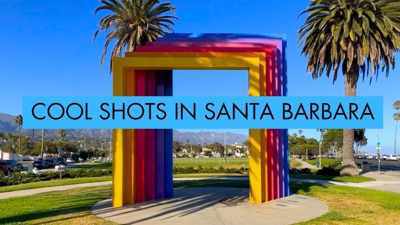 45 Seconds of Cool Shots in Santa Barbara, California YouTube