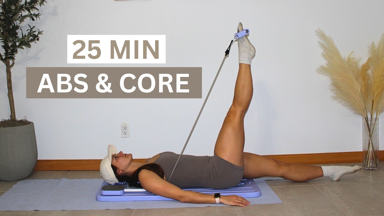 AT HOME PILATES BOARD WORKOUT | Abs & core workout |