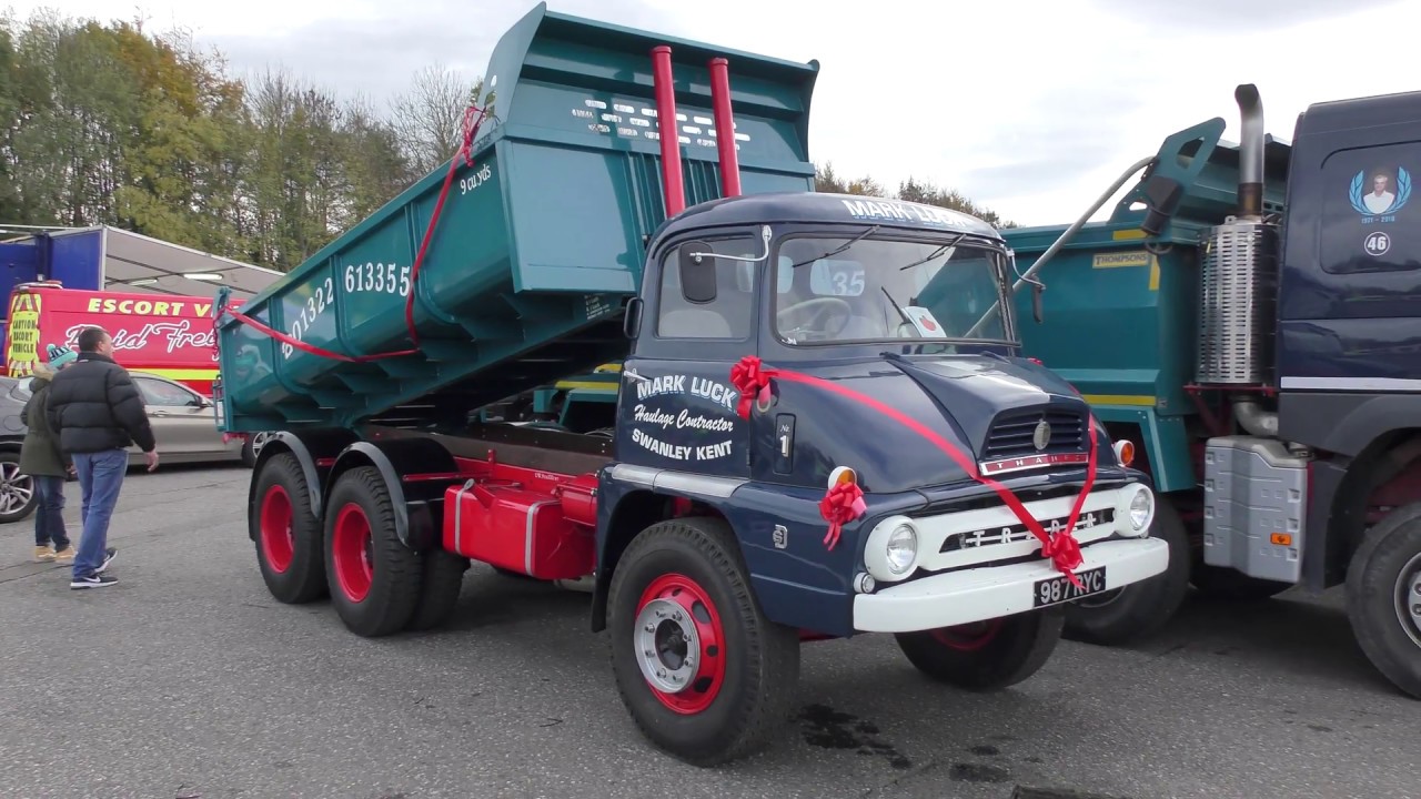 trucking services cavite Thames trader tiper truck & paddock at Brands Hatch Truck Racing & Fireworks 4Nov18 924a
