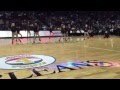 The Base Company perform at Harlem Globetrotters Game