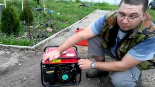 видео Бензиновый инверторный генератор DDE DPG1101i
