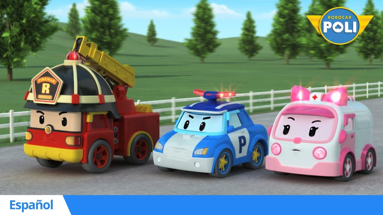 Robocar POLI Temporada 1│ Episodio 01. El equipo de rescate de Villaescoba│Robocar  POLI TV español 